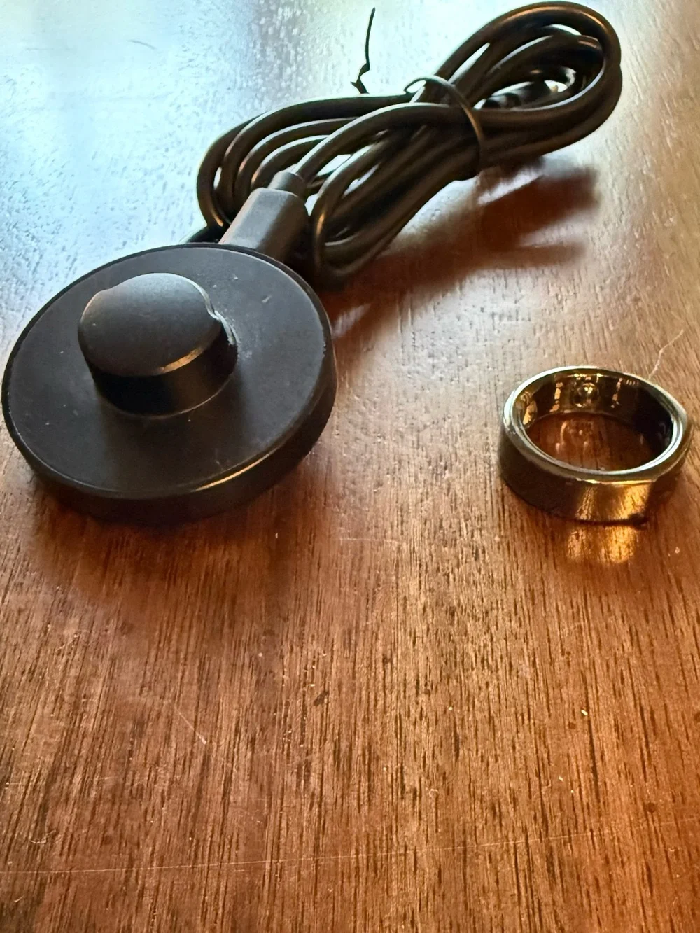 Oura Smart Ring 3 - Black health ring with Sensor LEDs - Size 11